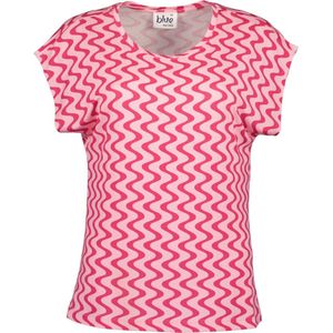Blue Seven dames shirt - shirt dames KM - roze - 105722 - maat 40