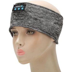 Allecto plus - Draadloos Bluetooth Oogmasker met Hoofdband en 2 Luidsprekers voor Slaap, Meditatie en Reizen - Geschikt voor Zijslapers - Bluetooth 5.0 Technologie - Comfortabele Slaap Hoofdtelefoon met Muziek - Ideaal voor Thuis en in het Vliegtuig