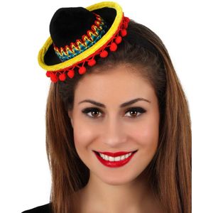 ATOSA - Mini Mexico hoedje voor volwassenen - Accessoires > Haar accessoire
