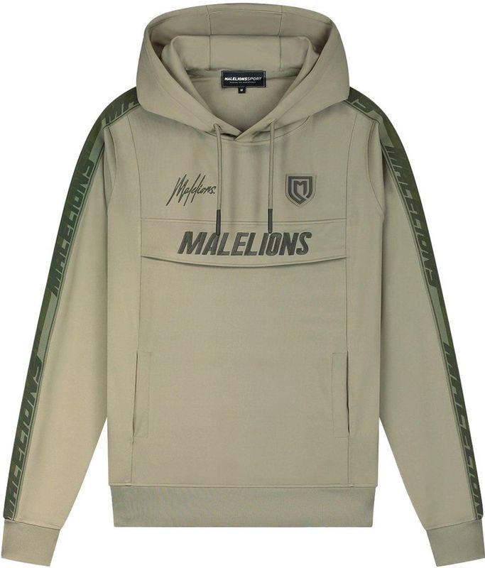 Malelions Sport Warming Up Hoodie - Army XS