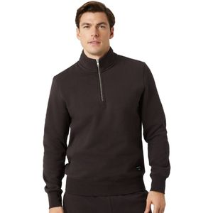 Björn Borg Centre Fleece Pullover Met Halve Ritssluiting - Bruin