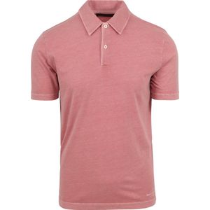 Marc O'Polo - Poloshirt Terry Cloth Roze - Modern-fit - Heren Poloshirt Maat XL