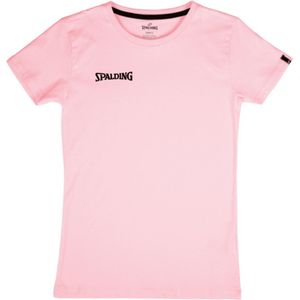 Spalding Essential T-Shirt Dames - Roze | Maat: S