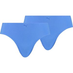 PUMA BRIEF - 2 stuks - Ondergoed Dames - Maat One Size - Slip - Dames Ondergoed - Blauw