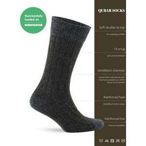 Qubar Socks - Alpaca Sokken - Regular