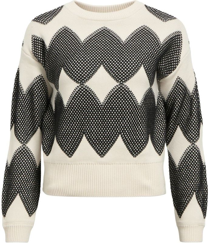 Object - Objolympia - L/S Re Knit O-Pullover - Truien