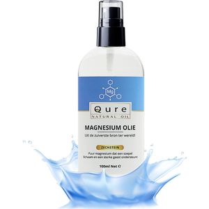 Magnesium Olie – 2 x 100ml | 100% Natuurlijk | Zechstein Bron | Spray voor Spieren & Ontspanning