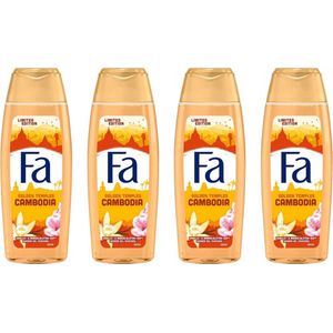 FA Douchegel - Golden Tempels Cambodia - 4 x 250 ml