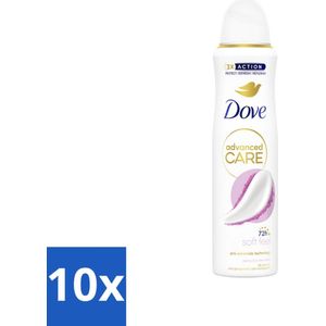 Dove Deodorant Spray - Soft Feel - 150 ml - Bulkverpakking - 10 stuks