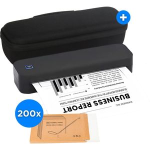 Impressora Térmica - Portable Printer A4 - 304 DPI - Draadloos