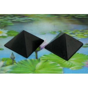 Shungiet - shungite piramide 50 mm (set van 2)