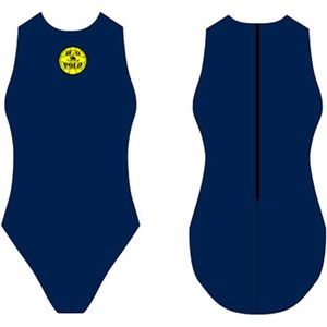 Turbo Basic Waterpolo Zwempak Blauw 11-12 Years Meisje