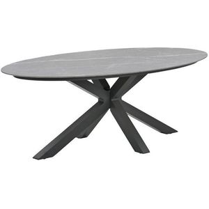 Garden Impressions Tafel Scotland Centostone Sicilian Grey-Carbon Black 270 x 135 cm