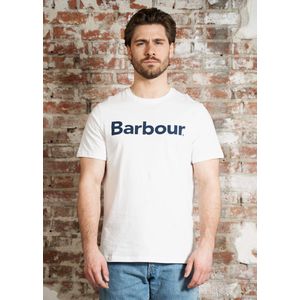 Barbour Logo tee - white