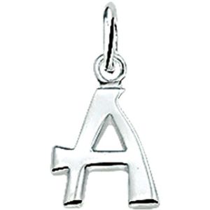 Mucci Jewels Bedel - Zilverkleurig - Letter - Hanger voor ketting - Bedels voor armband