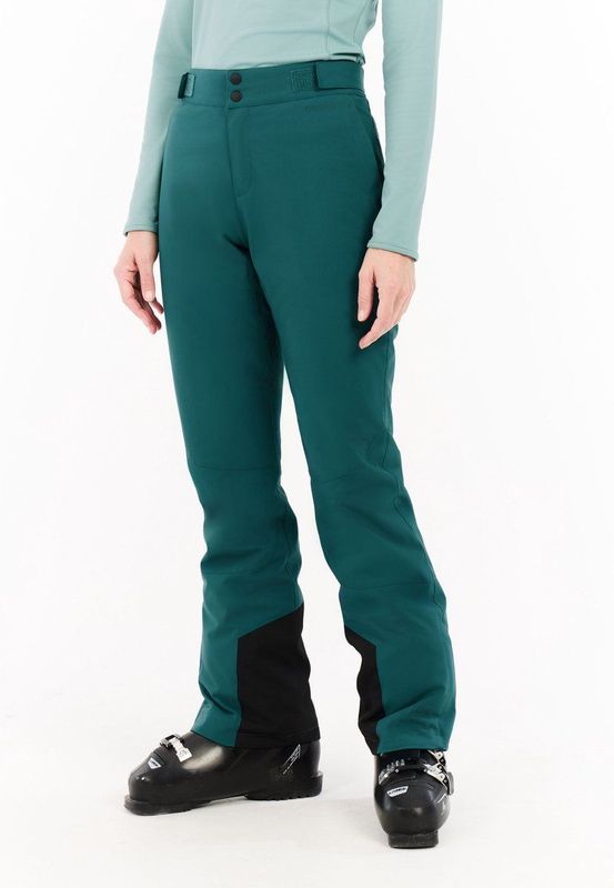 Protest Prtvoleta - Skibroek Dames - Zak met rits - Verstelbare schouderbanden - Waterkolom 10K – Rainstorm Blue