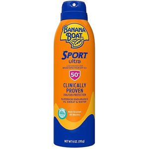 Banana Boat - Ultra Sport Clear Sunscreen Spray - SPF 50 - 170g
