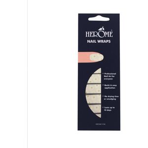 Herome - Nail Wraps Daisy Dreams - Nagelstickers - Zonder Droogtijd - 2x10 stickers