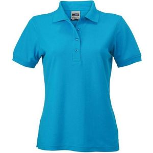 James and Nicholson Dames/dames Werkkleding Poloshirt (Turquoise)