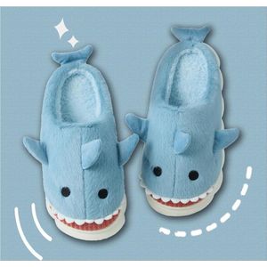 Dames Pluche Koe Sloffen - Zachte Warm Comfortabele Fluffy Pantoffels voor Winter