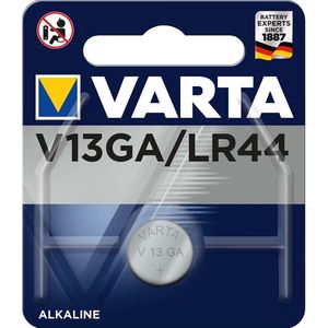 Varta - Knoopcel batterij - LR44 - High Energy Alkaline - 1,5 Volt