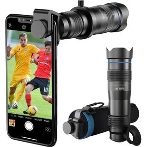 Groothoek Telefoon Camera Lens Attachment - Optische Glas Lens - Universele Clip - Fotografie Accessoires