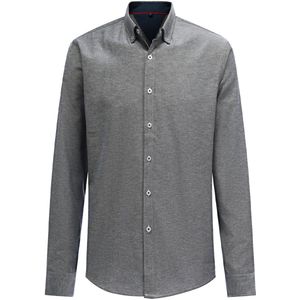 Allthemen Heren Zakelijk Overhemd - Strijkvrij & Katoen Ademend - M