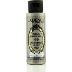 Cadence gilding paint anthracite silver 70 ml