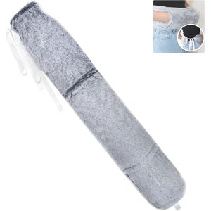 Lange warmwaterkruik met zachte hoes - 72 cm thermotherapie en bedwarmer