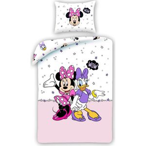 Disney Minnie Mouse Dekbedovertrek, Wow - Eenpersoons - 140 x 200 cm - Katoen