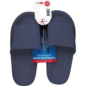 Lucovitaal Orthopedische Zomer Badslippers (donkerblauw) maat 37-38