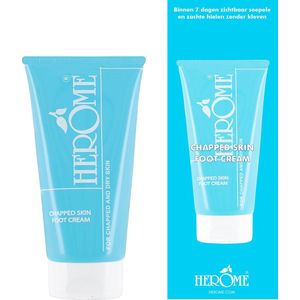 Herome Foot Care Voetcreme Kloven - Chapped Skin Foot Cream - Verzacht en Herstelt Pijnlijke Droge Kloven - 150ml.