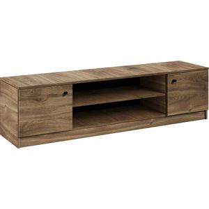 TV-meubel - 160 cm - Planken - Uitsnede - Kleur Brandy Castello