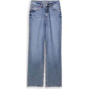 TOM TAILOR DENIM - Elin - Jeans - Blauw - High Waist - Regular Fit