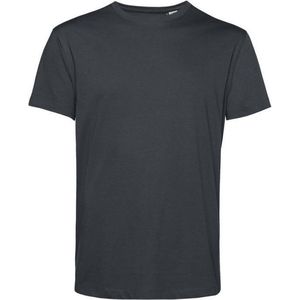B&C Heren Organisch E150 T-Shirt (Asfalt)