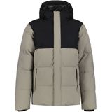 ICEPEAK - Parksville - Gewatteerde Korte Jas - Grijs/Zwart