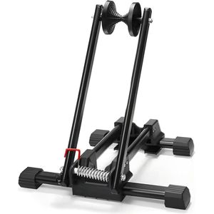Opvouwbare fietsstandaard - Aluminium fietsenrek voor binnen/buiten - Geschikt voor 20-29 inch fietsen, kinderfietsen, mountainbikes en BMX