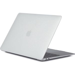 Mobigear Laptophoes geschikt voor Apple MacBook Air 13 Inch (2018-2020) Hoes Hardshell Laptopcover MacBook Case | Mobigear Matte | Doorzichtig Hoesje MacBook Air 13 Inch (2018-2020) - Transparant - Model A1932 / A2179 / A2337