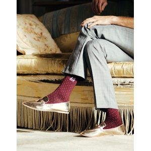 Alfredo Gonzales | Don Dots Sokken Bordeaux