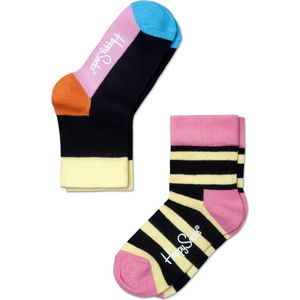 Happy Socks Kids Stripes & Blocks - Maat 24-26