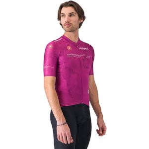 Castelli #giro108 Competizione 3 Korte Mouw Wielertrui Roze L Man