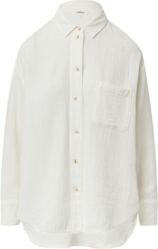 s.Oliver - Blouse - Oversized - Musselin