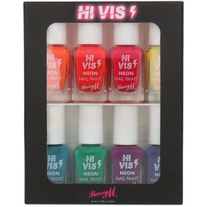 Barry M Hi Vis Nail Polish Set - 8 x 10 ml