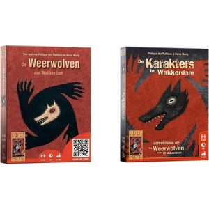 Spellenbundel - Kaartspel - 2 stuks - Weerwolven & Uitbereiding Karakters