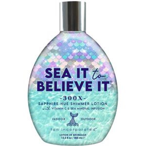 Brown Sugar Sea It to Believe It Zonnebankcreme - 300X Bronzers Shimmer Lotion - Indoor en Outdoor