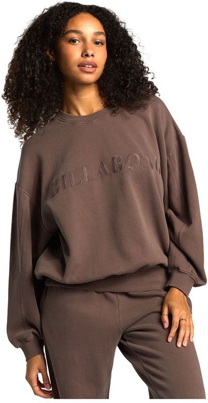 Billabong - Palmin Kendal - Sweatshirt - Bruin - Boxy Fit