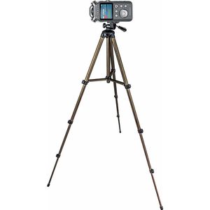 TronicXL TRIPOD21 130 cm statief reserveonderdeel, geschikt voor Tascam DR-60DMK2 audiorecorder audio-recorder recorder DR-60DMK2 DR-40X DR-40 DR-44WL DR-05 V2 DR-22WL DR-07X DSLR