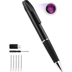 HD 1080p draagbare mini pen camera met audio - bewakingscamera voor onderwijs en conferentie