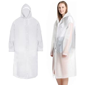 Verdikte Draagbare Regenjas - Uniseks, Waterdicht en Ademend voor Buitenactiviteiten