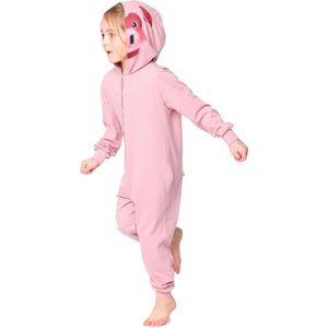 Ladeheid - LA-LA40-232-PJ - Pyjama - Roze Varkentje - Lange Mouwen - Lange Broek - Katoen